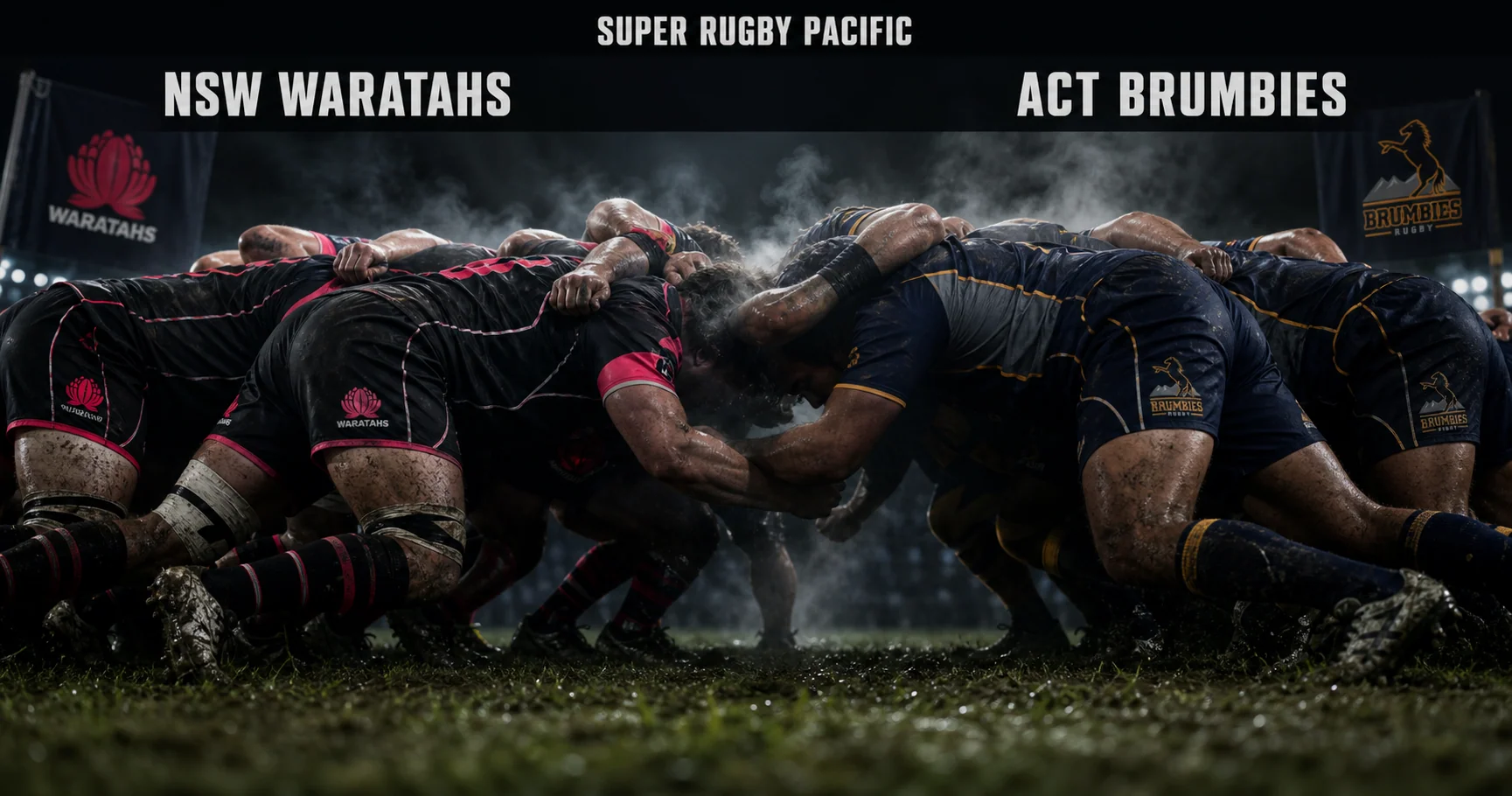 Affiche de la rencontre NSW Waratahs contre ACT Brumbies