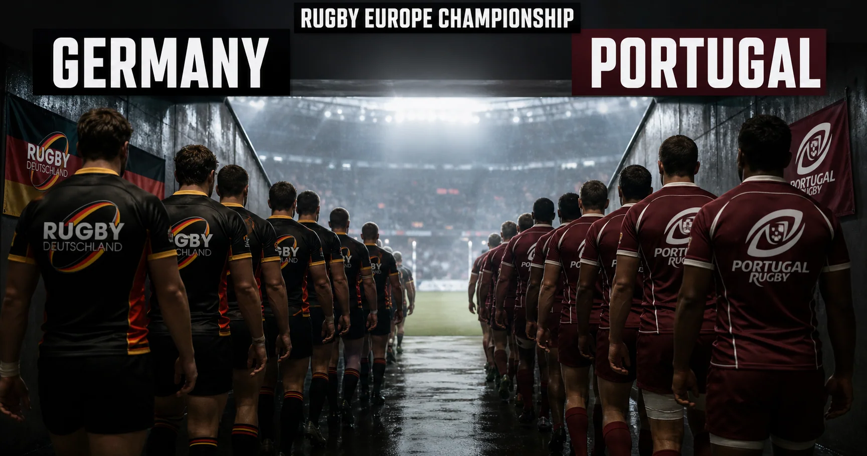 Affiche de la rencontre Allemagne contre Portugal