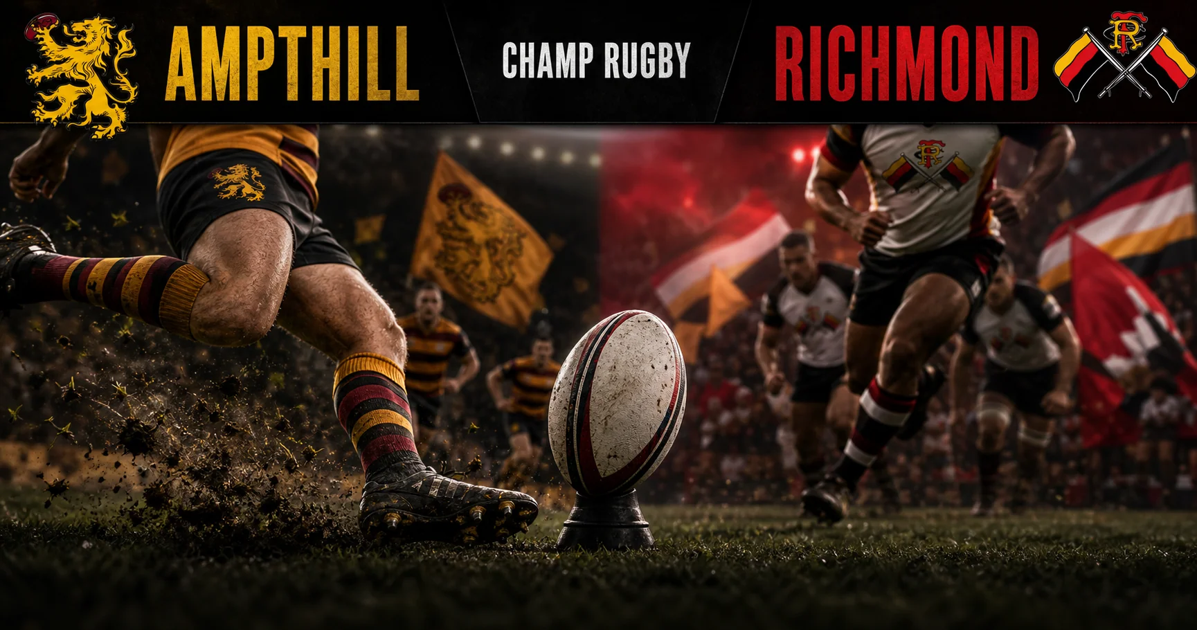 Affiche de la rencontre Ampthill contre Richmond