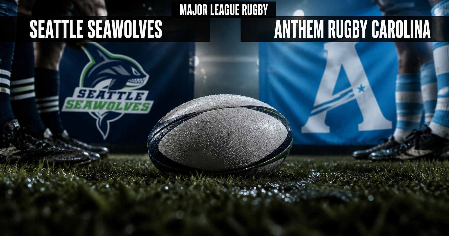 Affiche de la rencontre Seattle Seawolves contre Anthem Rugby Carolina