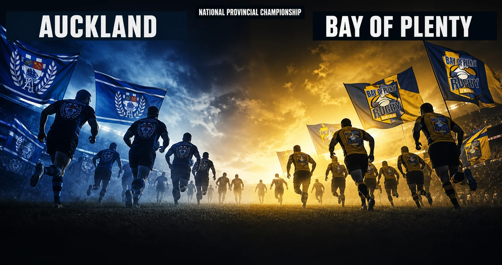 Affiche de la rencontre Auckland contre Bay of Plenty
