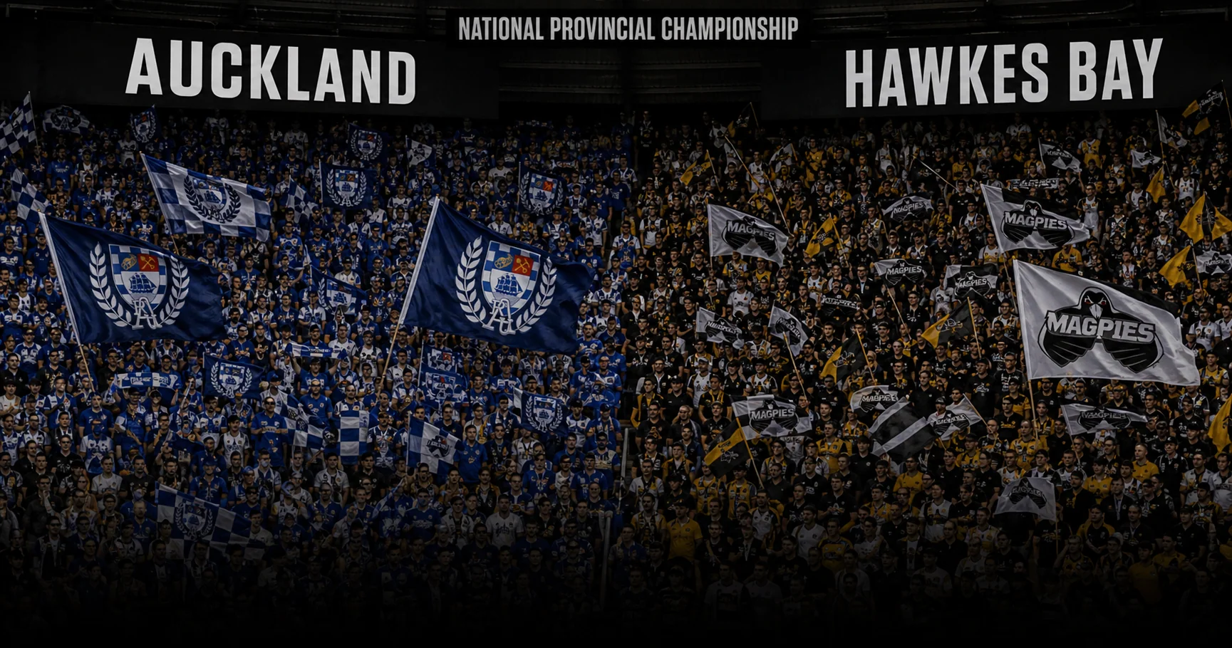 Affiche de la rencontre Auckland contre Hawkes Bay