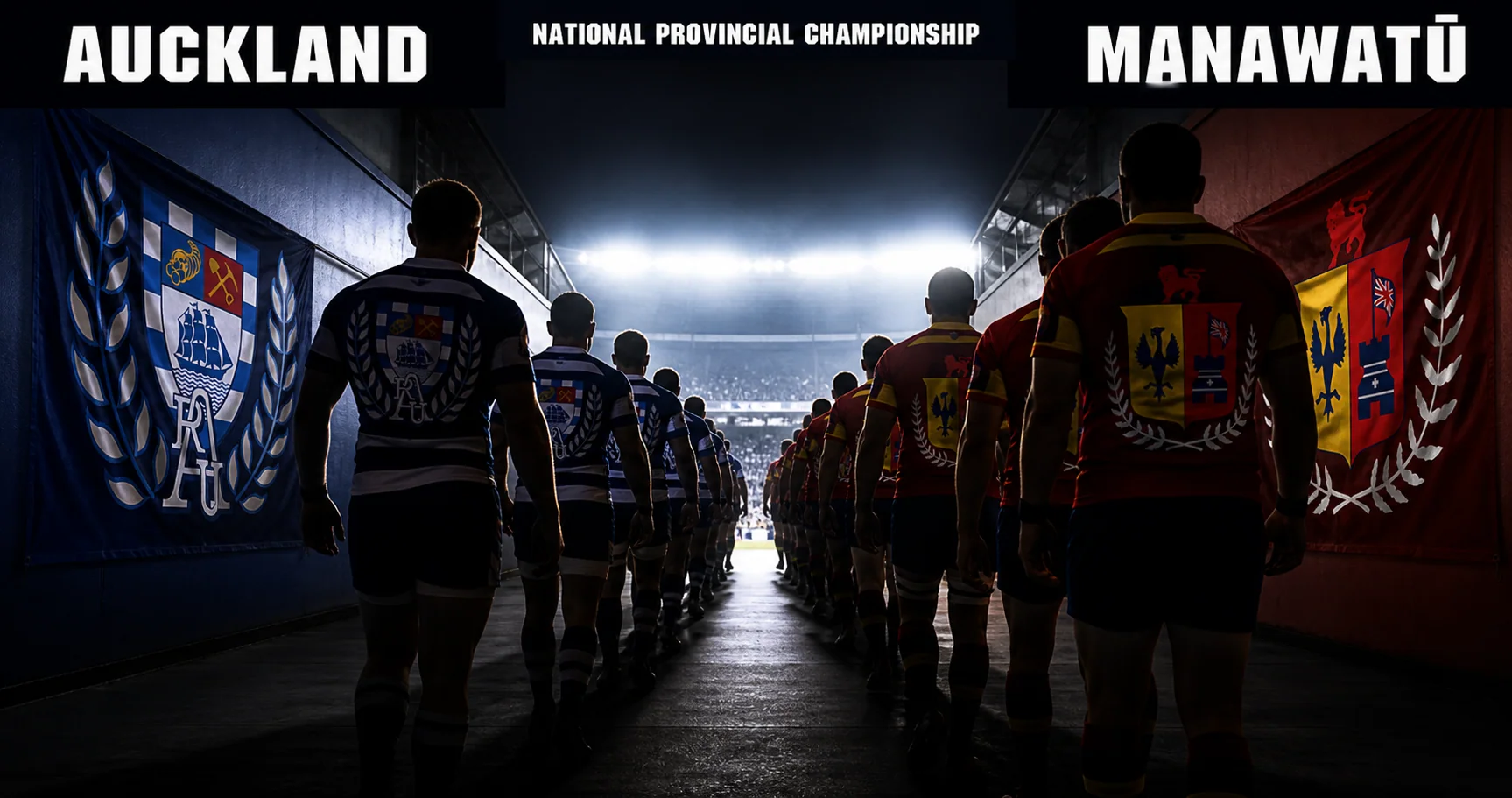 Affiche de la rencontre Auckland contre Manawatū