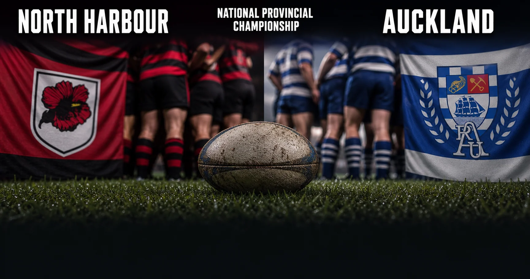 Affiche de la rencontre North Harbour contre Auckland