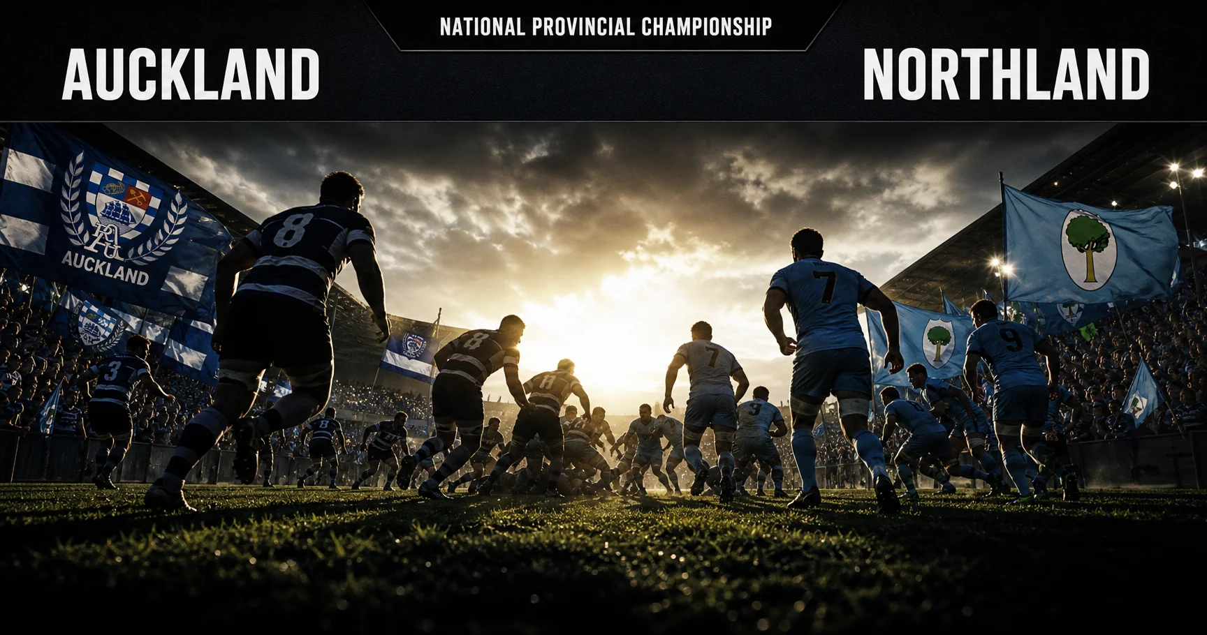 Affiche de la rencontre Auckland contre Northland