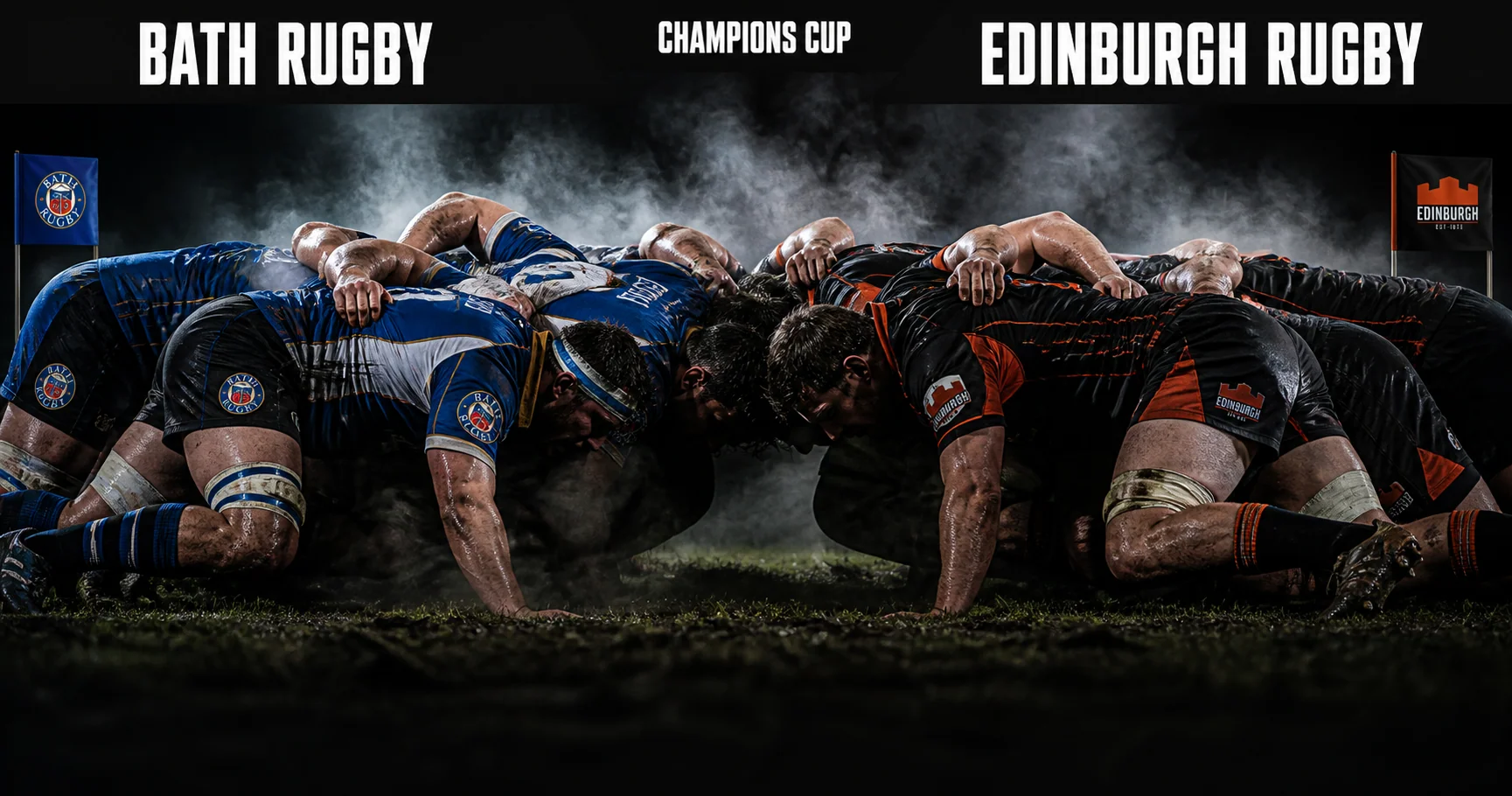 Affiche de la rencontre Bath Rugby contre Edinburgh Rugby