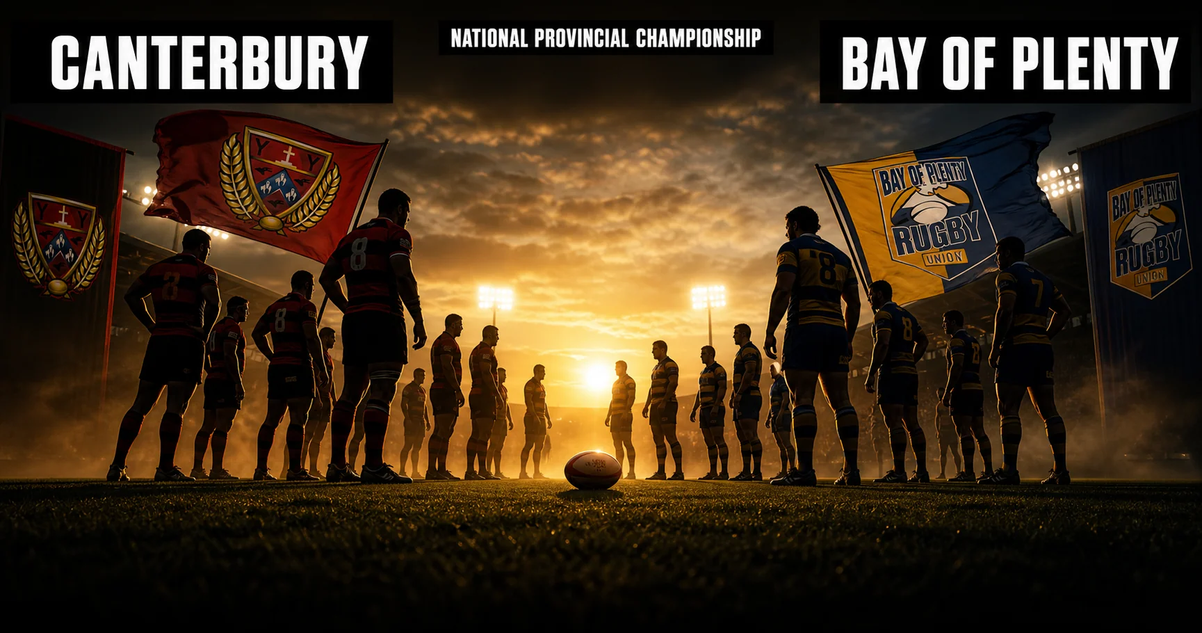 Affiche de la rencontre Canterbury contre Bay of Plenty