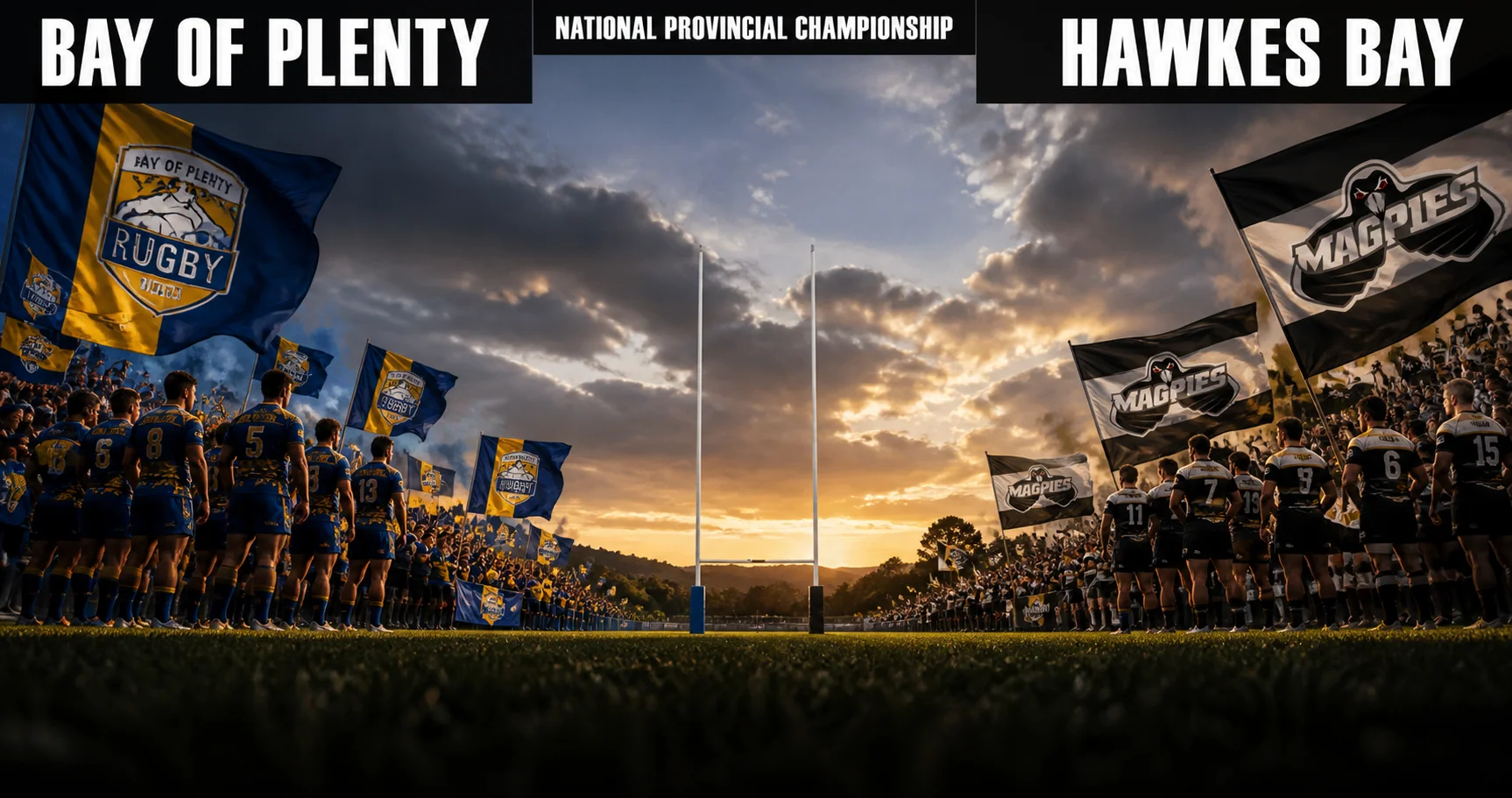 Affiche de la rencontre Bay of Plenty contre Hawkes Bay