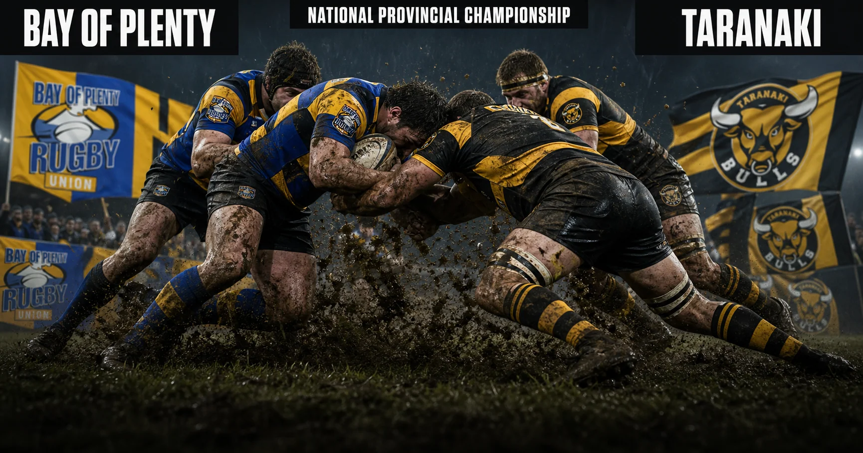 Affiche de la rencontre Bay of Plenty contre Taranaki
