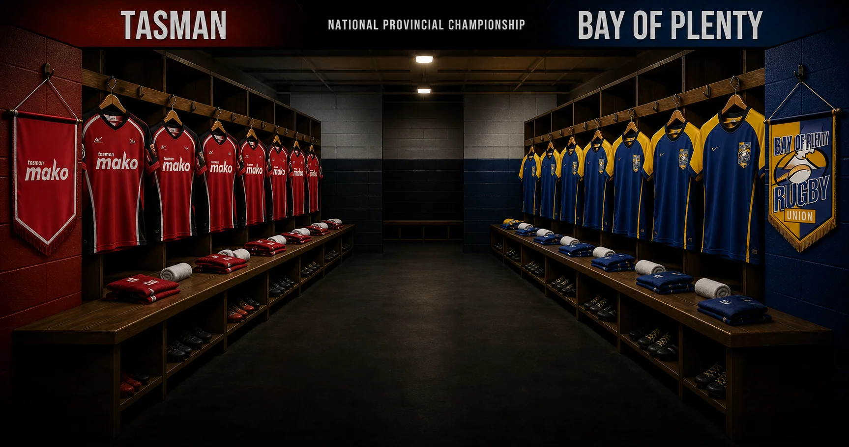 Affiche de la rencontre Tasman contre Bay of Plenty