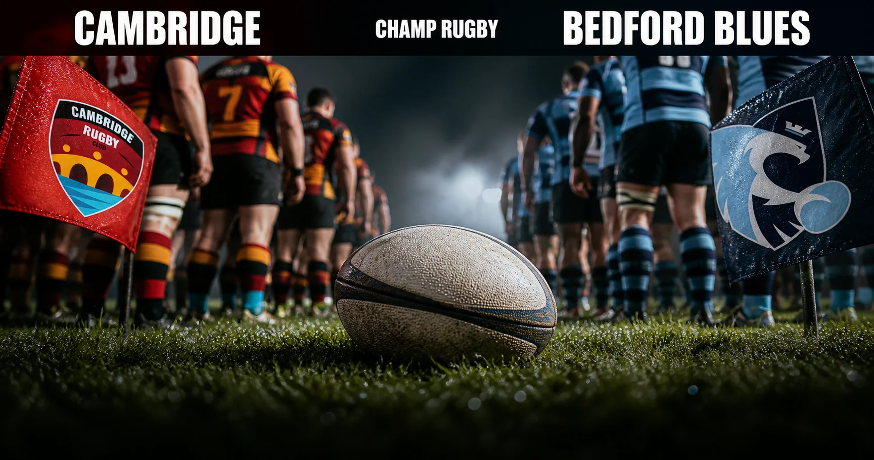 Affiche de la rencontre Cambridge contre Bedford Blues