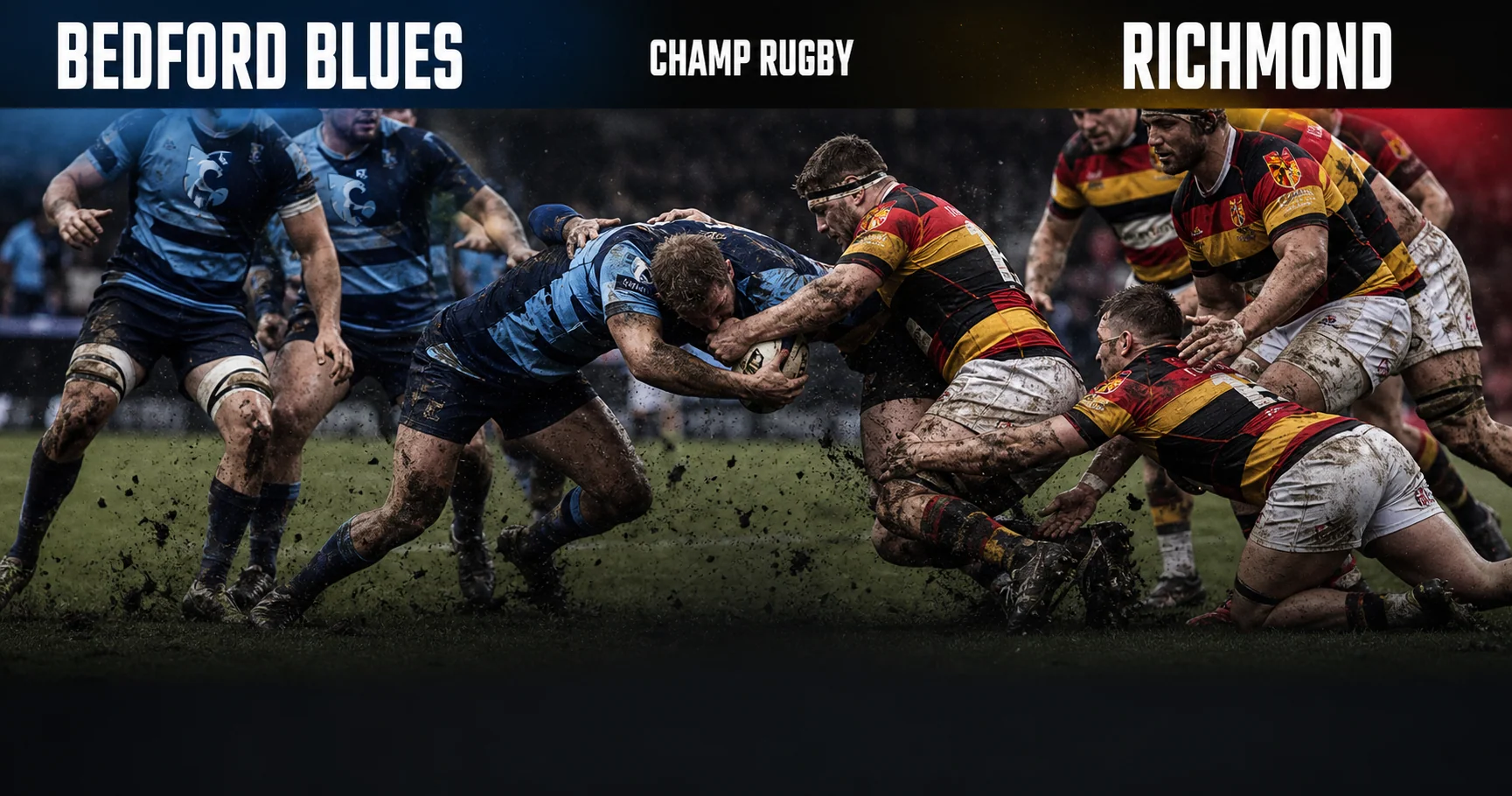 Affiche de la rencontre Bedford Blues contre Richmond