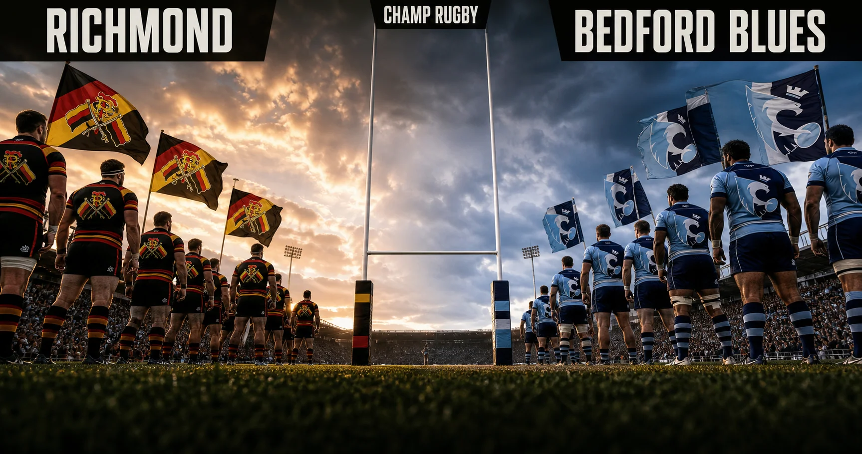 Affiche de la rencontre Richmond contre Bedford Blues