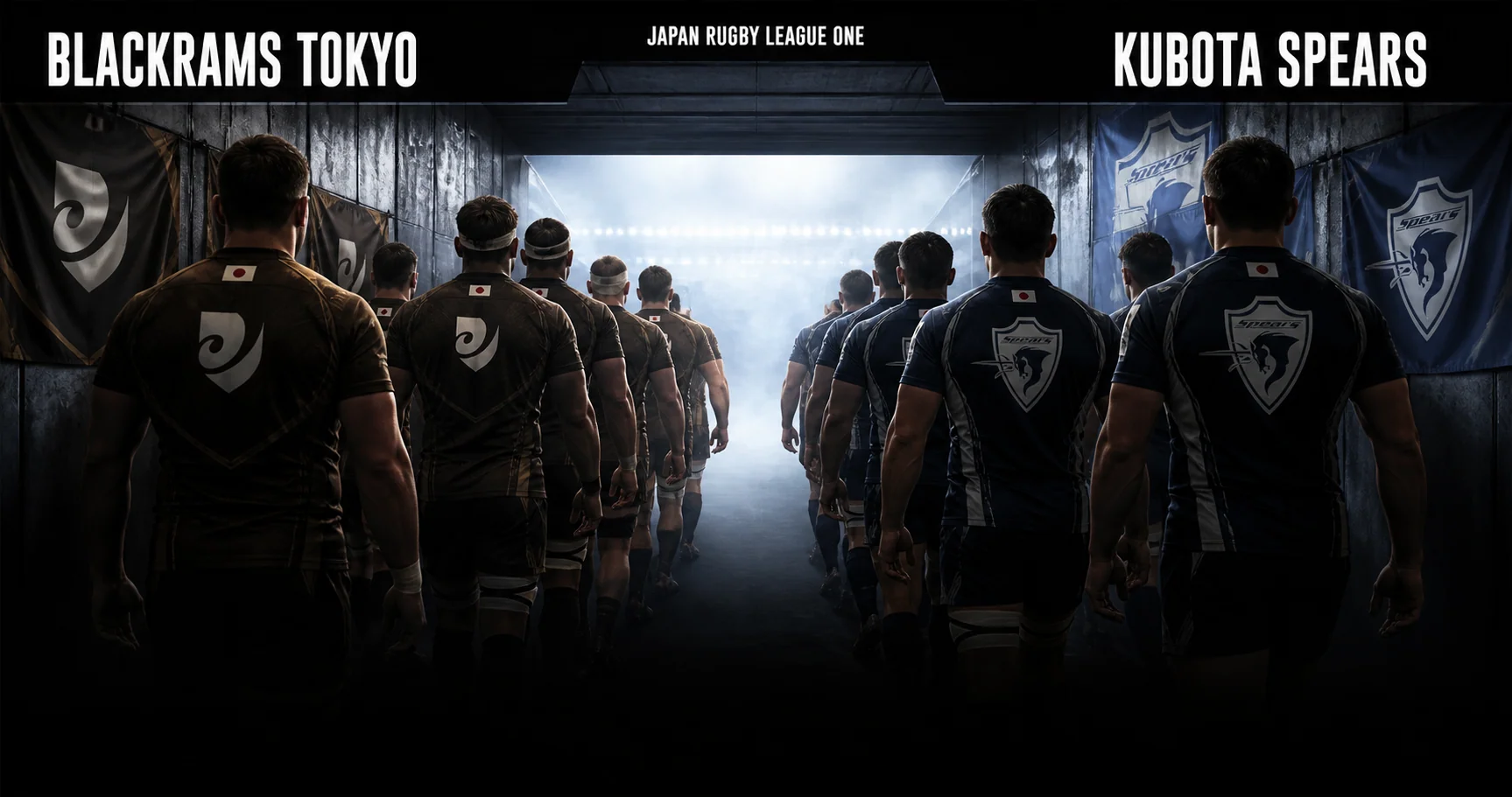 Affiche de la rencontre BlackRams Tokyo contre Kubota Spears