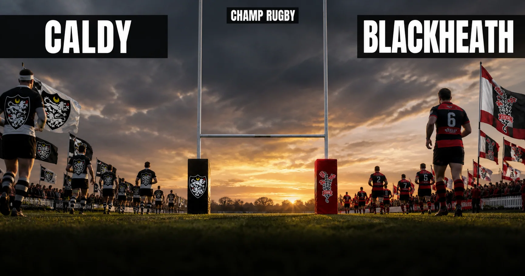 Affiche de la rencontre Caldy contre Blackheath