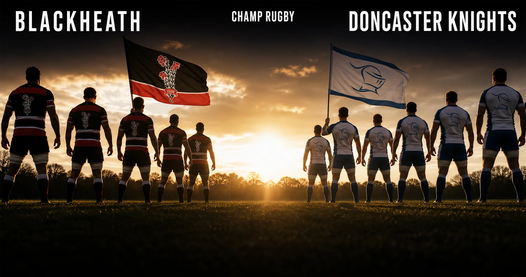 Affiche de la rencontre Blackheath contre Doncaster Knights