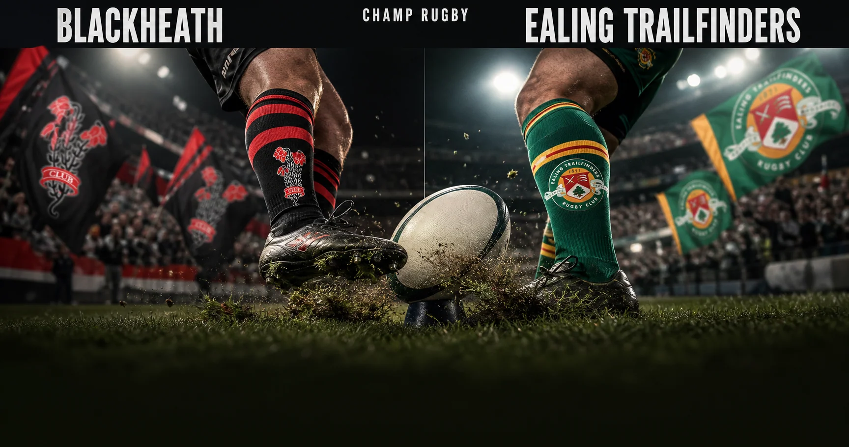 Affiche de la rencontre Blackheath contre Ealing Trailfinders