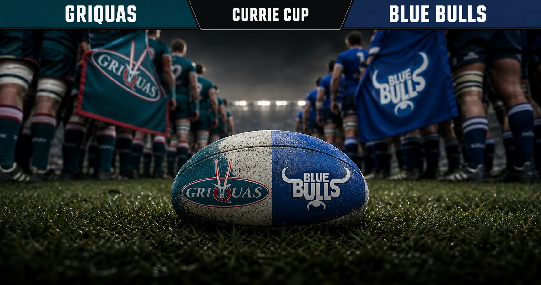 Affiche de la rencontre Griquas contre Blue Bulls