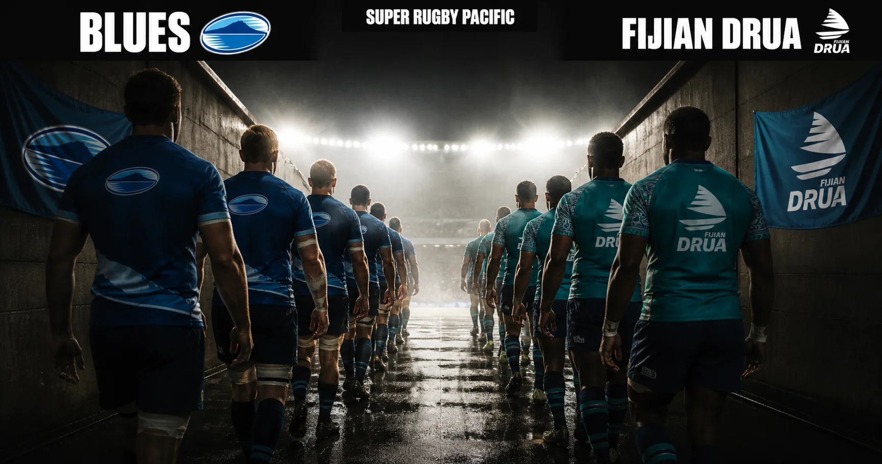 Affiche de la rencontre Blues contre Fijian Drua