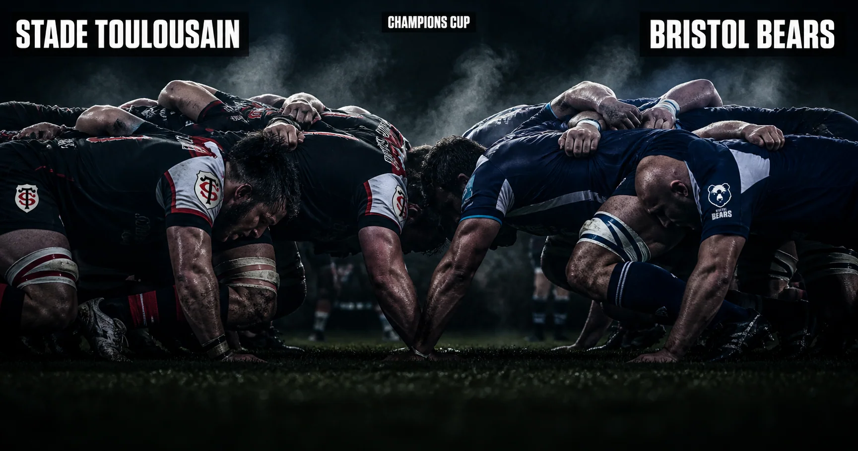 Affiche de la rencontre Stade Toulousain contre Bristol Bears