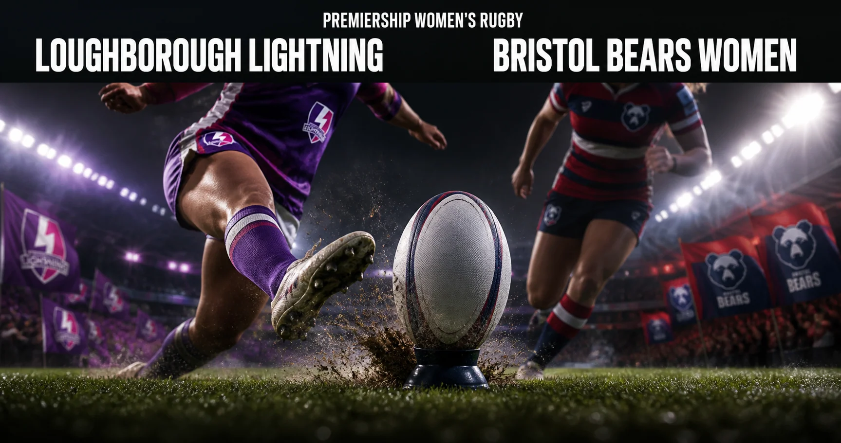 Affiche de la rencontre Loughborough Lightning contre Bristol Bears Women