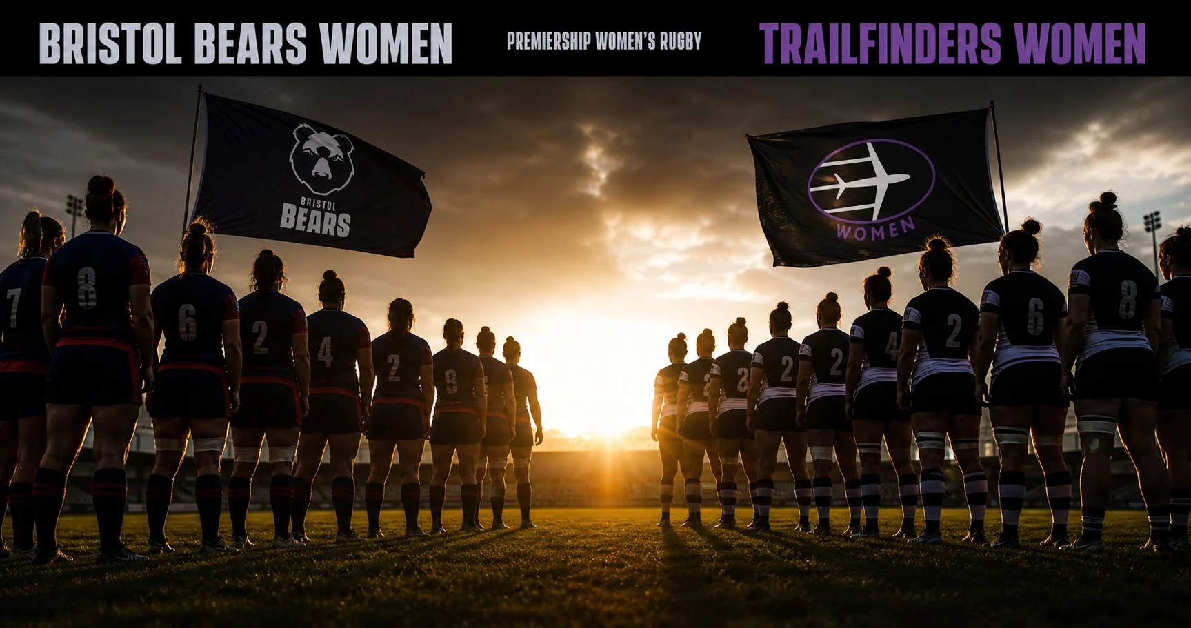 Affiche de la rencontre Bristol Bears Women contre Trailfinders Women