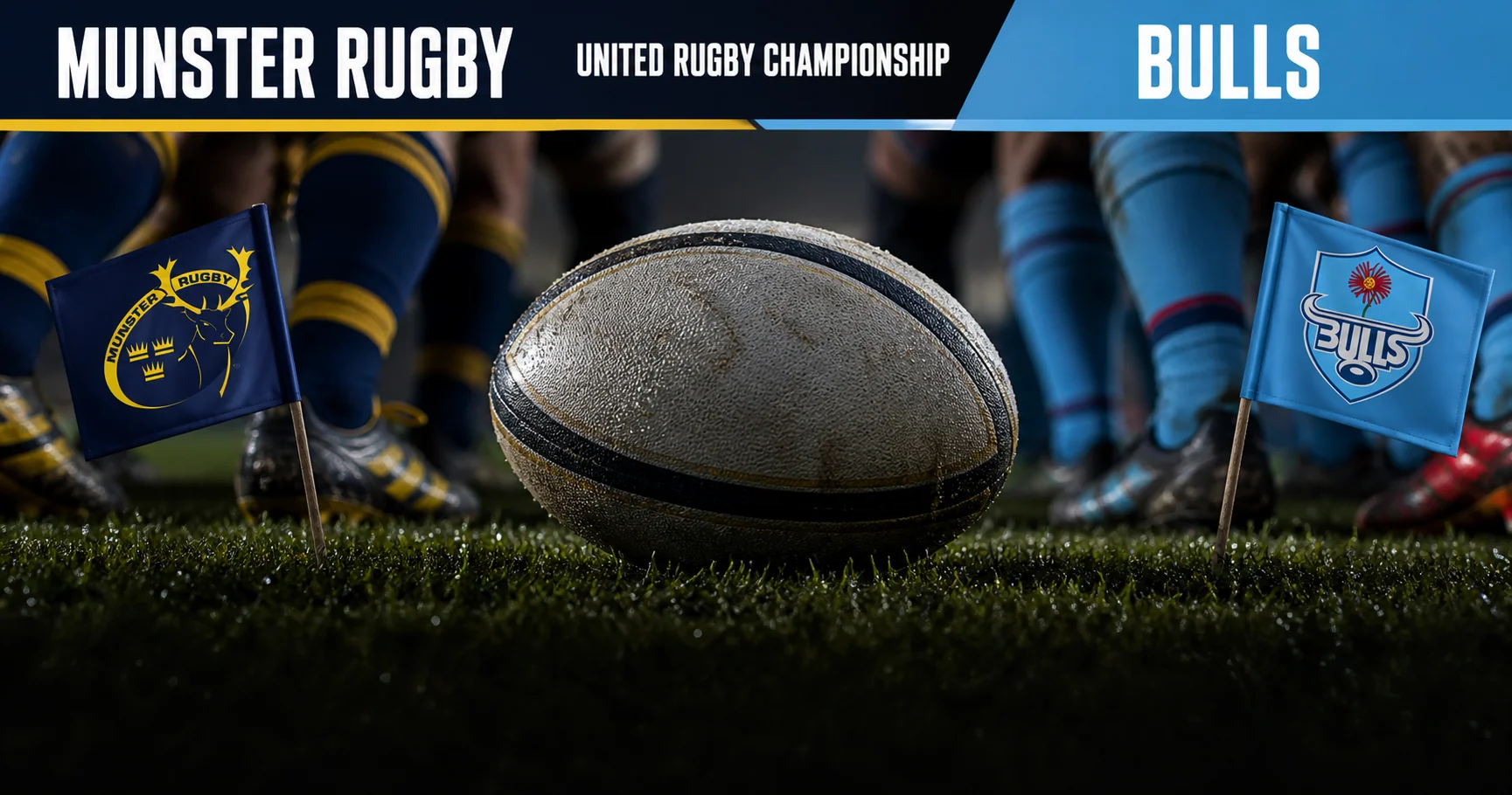 Affiche de la rencontre Munster Rugby contre Bulls
