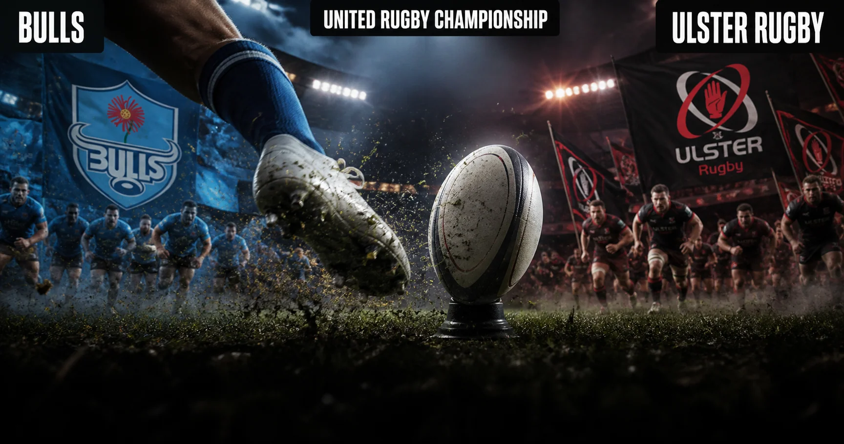 Affiche de la rencontre Bulls contre Ulster Rugby