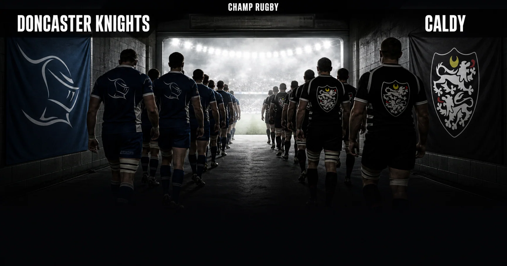 Affiche de la rencontre Doncaster Knights contre Caldy