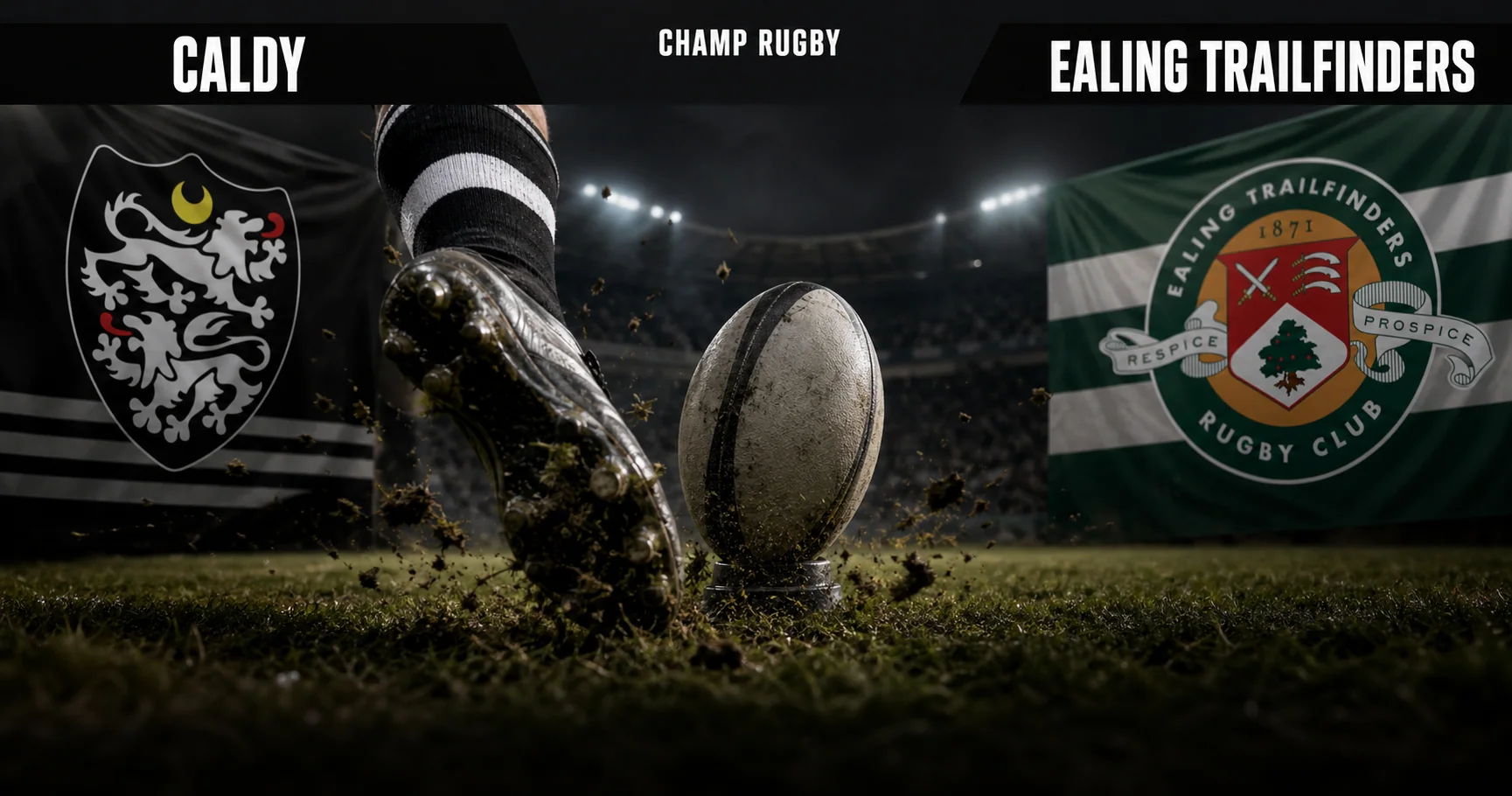 Affiche de la rencontre Caldy contre Ealing Trailfinders