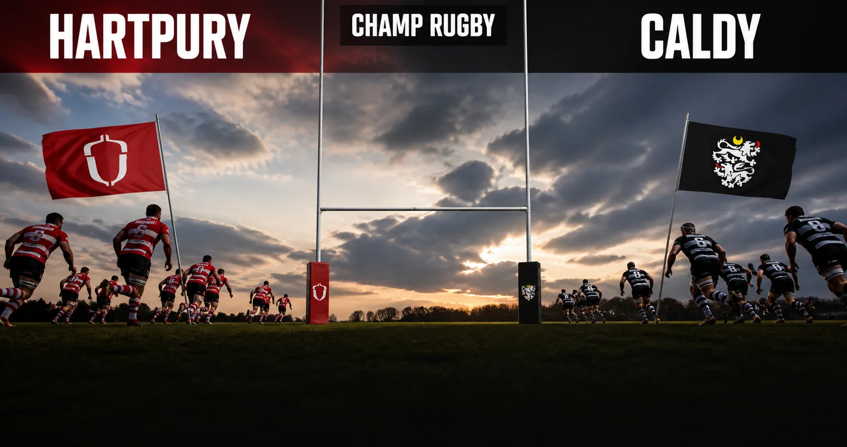 Affiche de la rencontre Hartpury contre Caldy