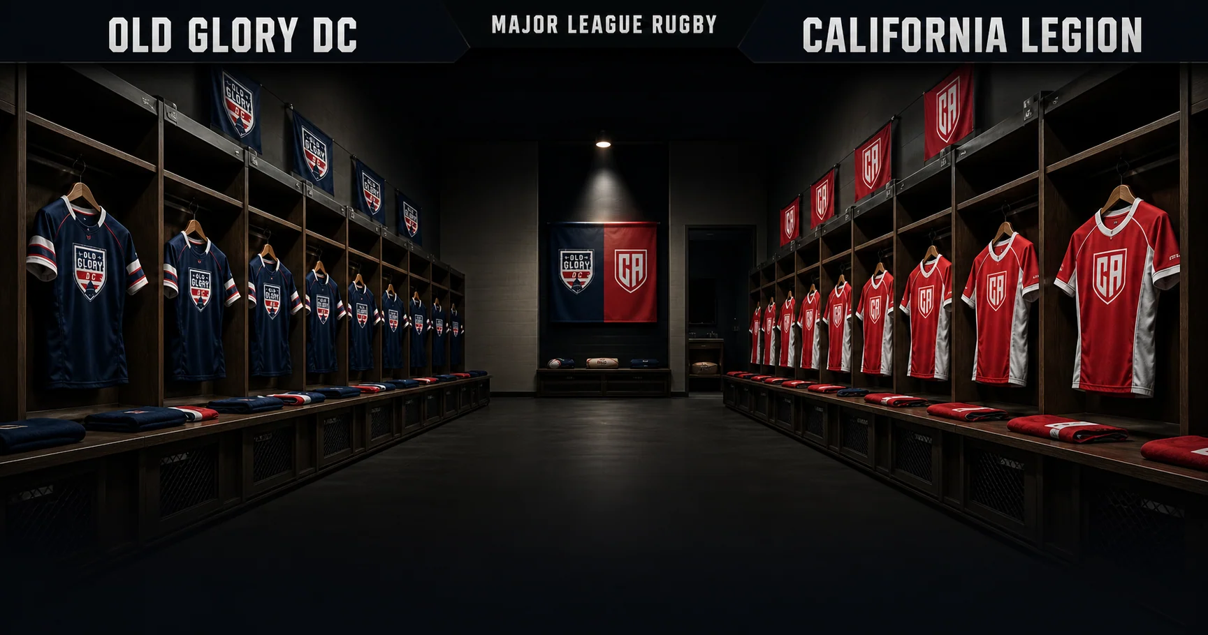 Affiche de la rencontre Old Glory DC contre California Legion