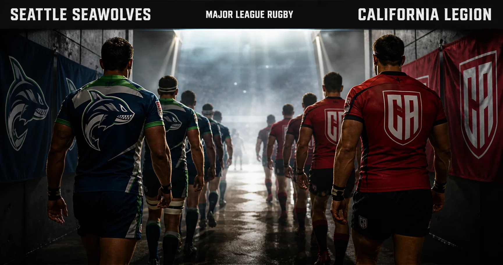 Affiche de la rencontre Seattle Seawolves contre California Legion