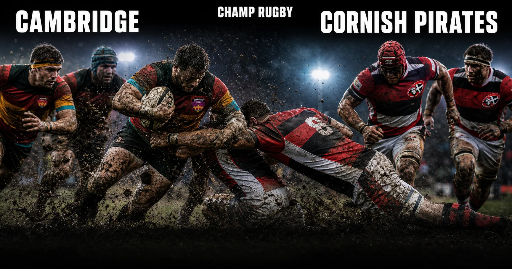 Affiche de la rencontre Cambridge contre Cornish Pirates