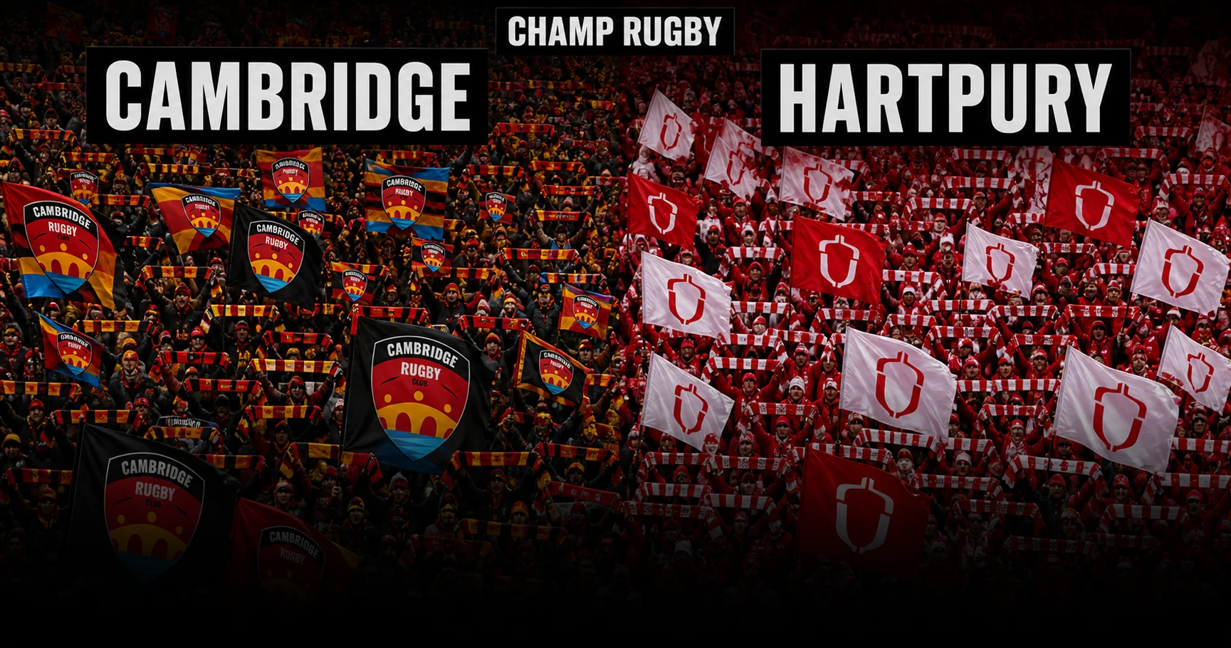 Affiche de la rencontre Cambridge contre Hartpury