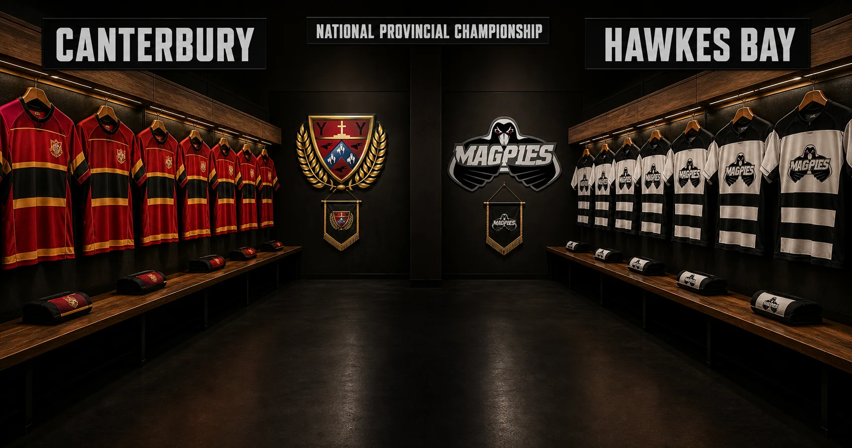 Affiche de la rencontre Canterbury contre Hawkes Bay