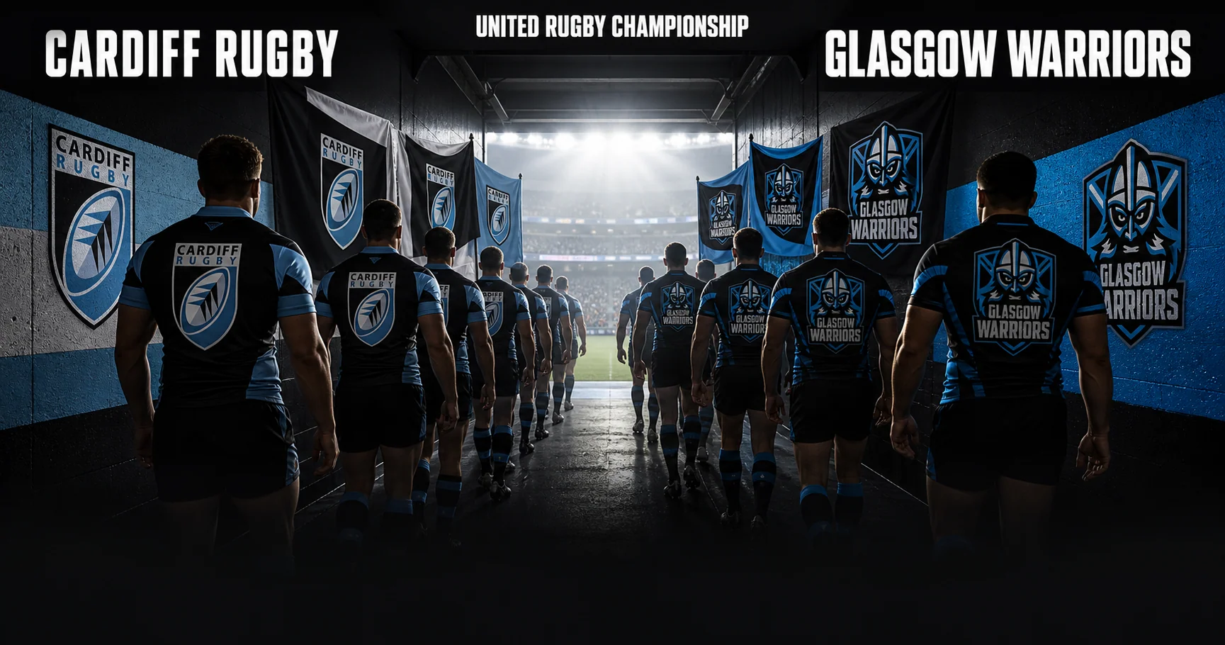 Affiche de la rencontre Cardiff Rugby contre Glasgow Warriors