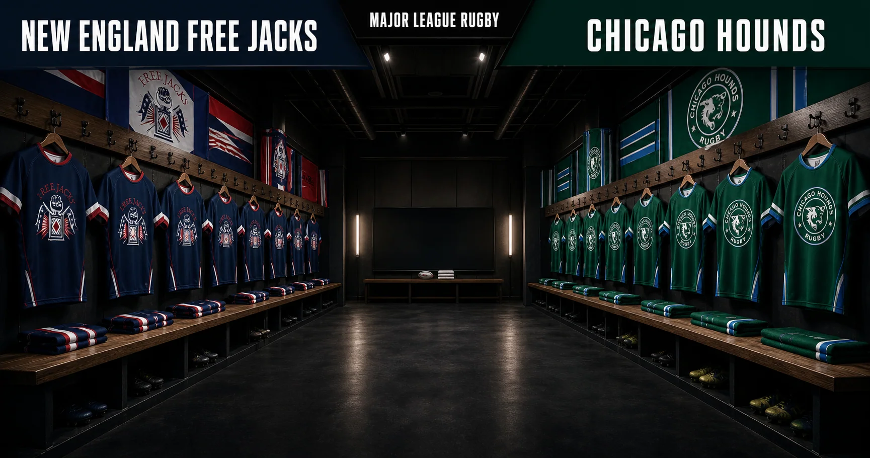 Affiche de la rencontre New England Free Jacks contre Chicago Hounds