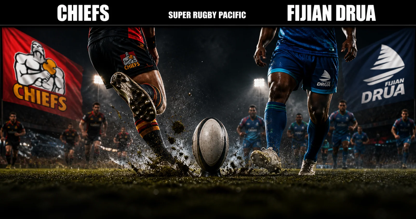 Affiche de la rencontre Chiefs contre Fijian Drua