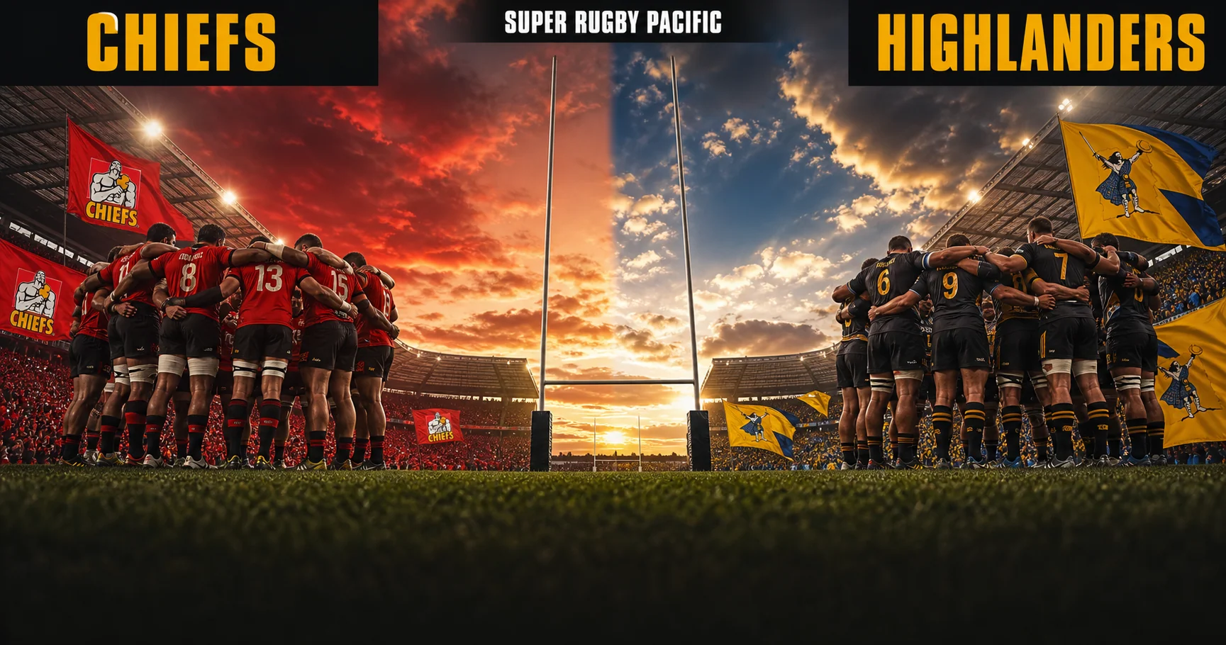 Affiche de la rencontre Chiefs contre Highlanders