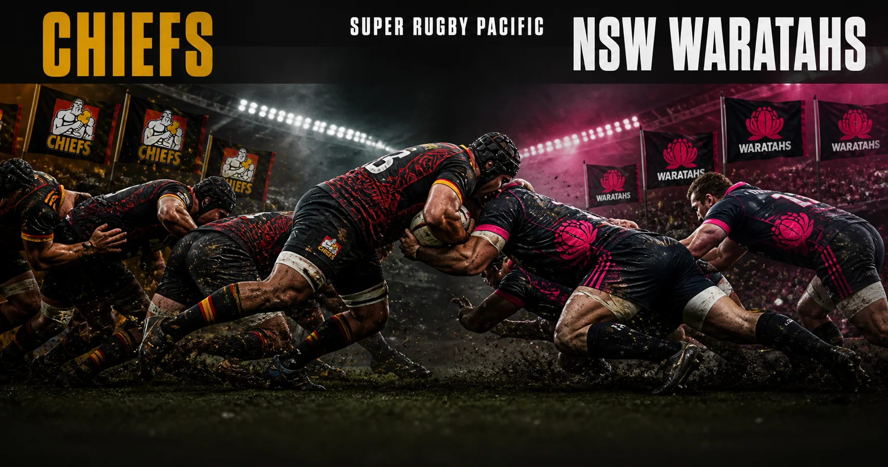 Affiche de la rencontre Chiefs contre NSW Waratahs