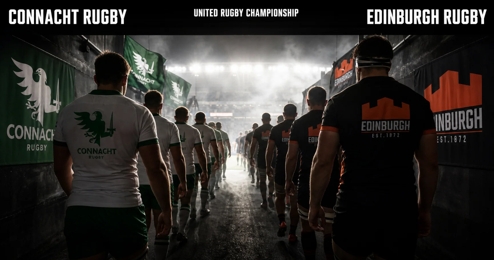 Affiche de la rencontre Connacht Rugby contre Edinburgh Rugby