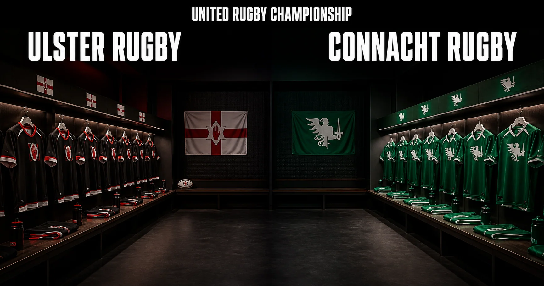 Affiche de la rencontre Ulster Rugby contre Connacht Rugby