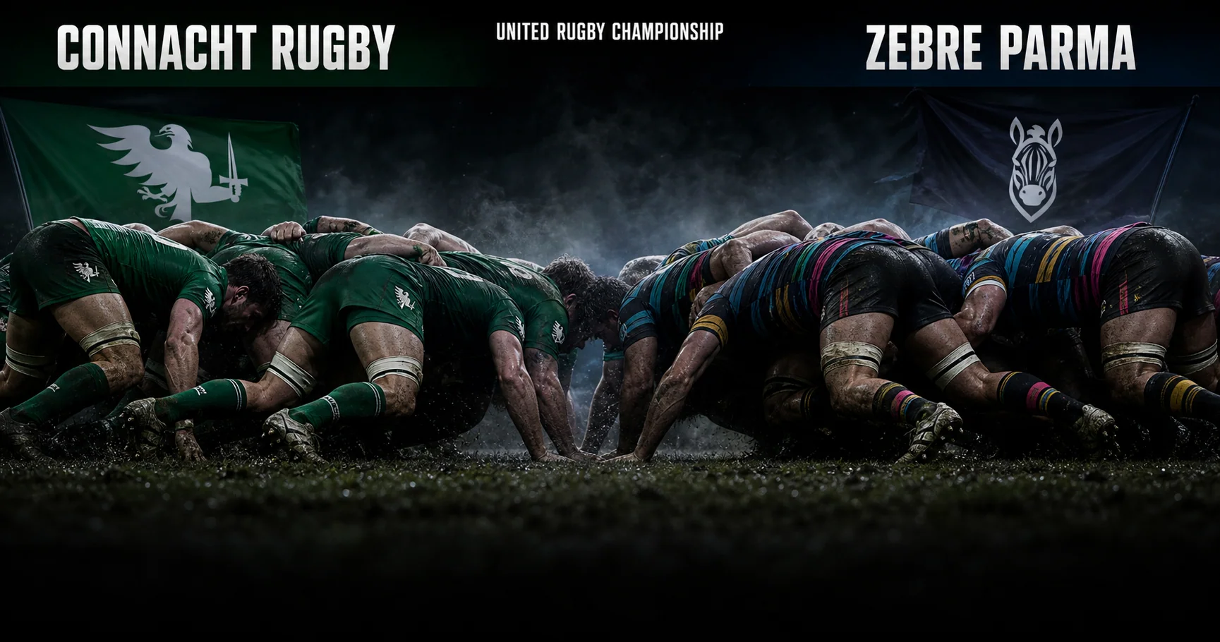Affiche de la rencontre Connacht Rugby contre Zebre Parma
