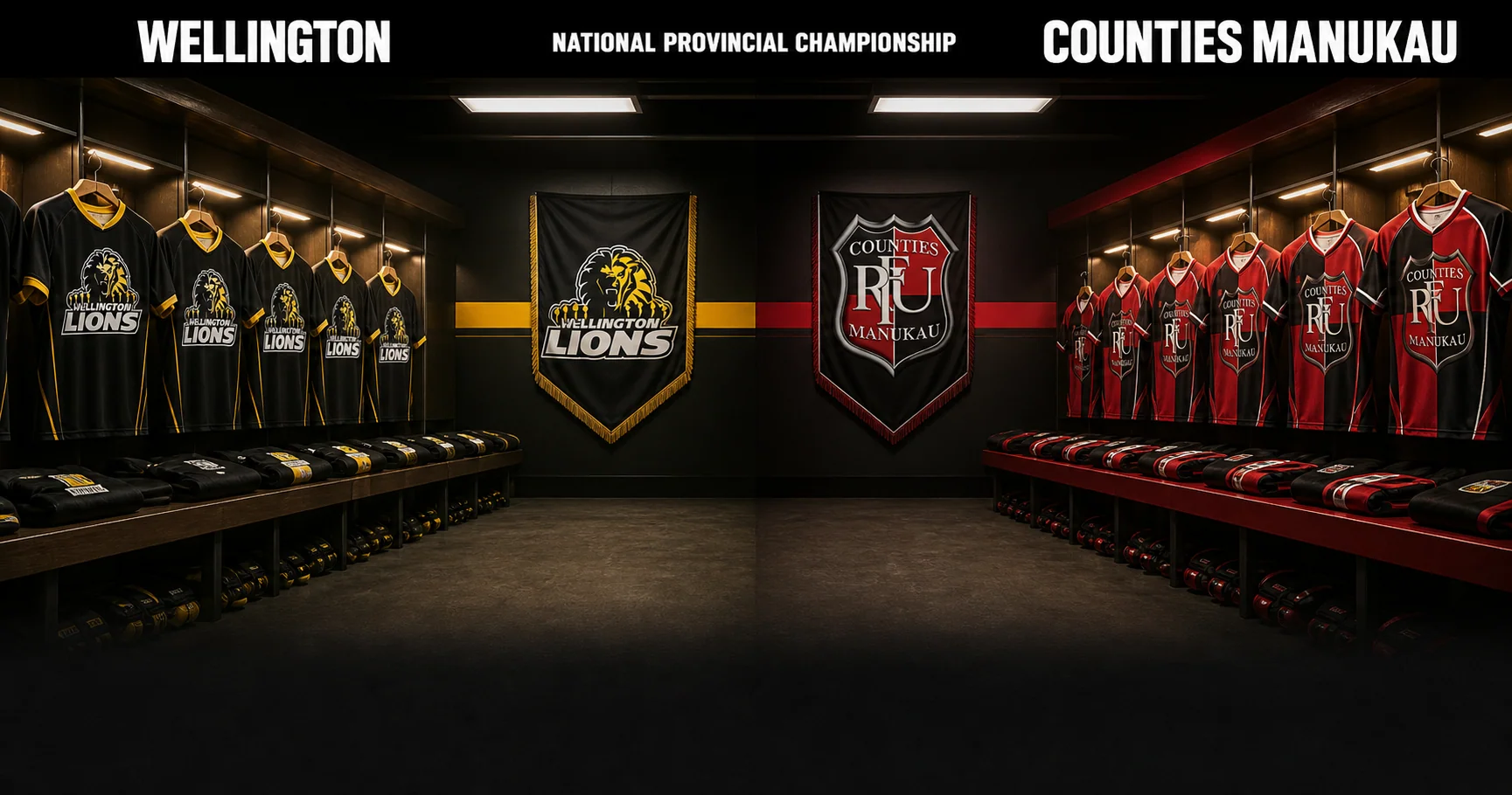 Affiche de la rencontre Wellington contre Counties Manukau