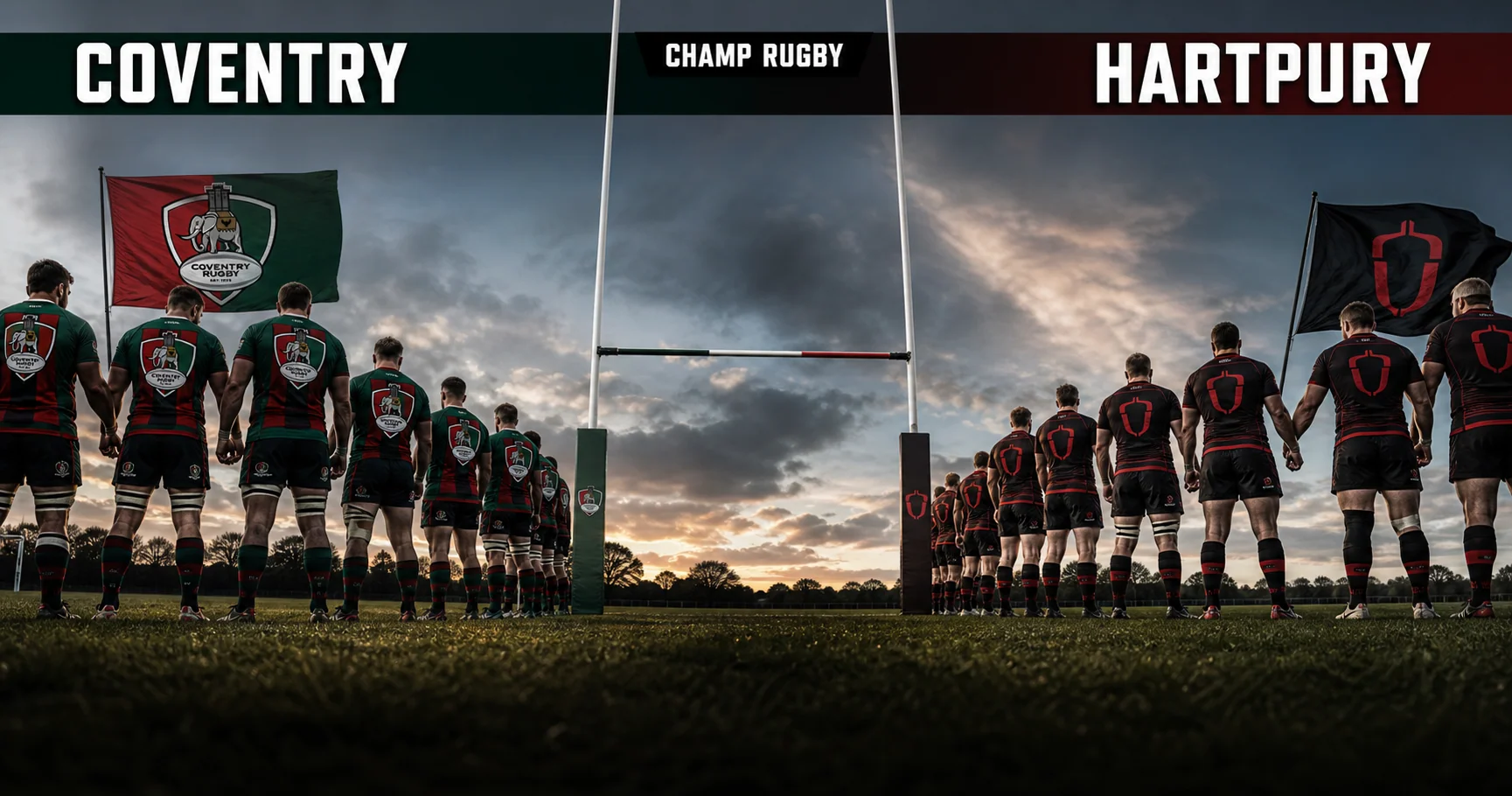 Affiche de la rencontre Coventry contre Hartpury