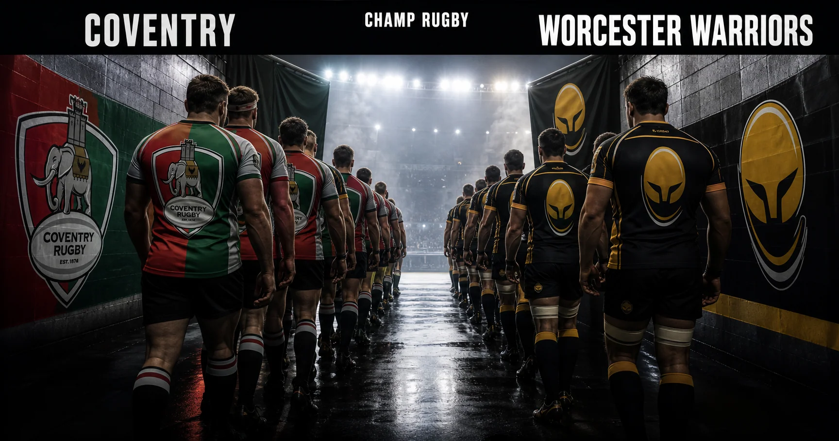 Affiche de la rencontre Coventry contre Worcester Warriors