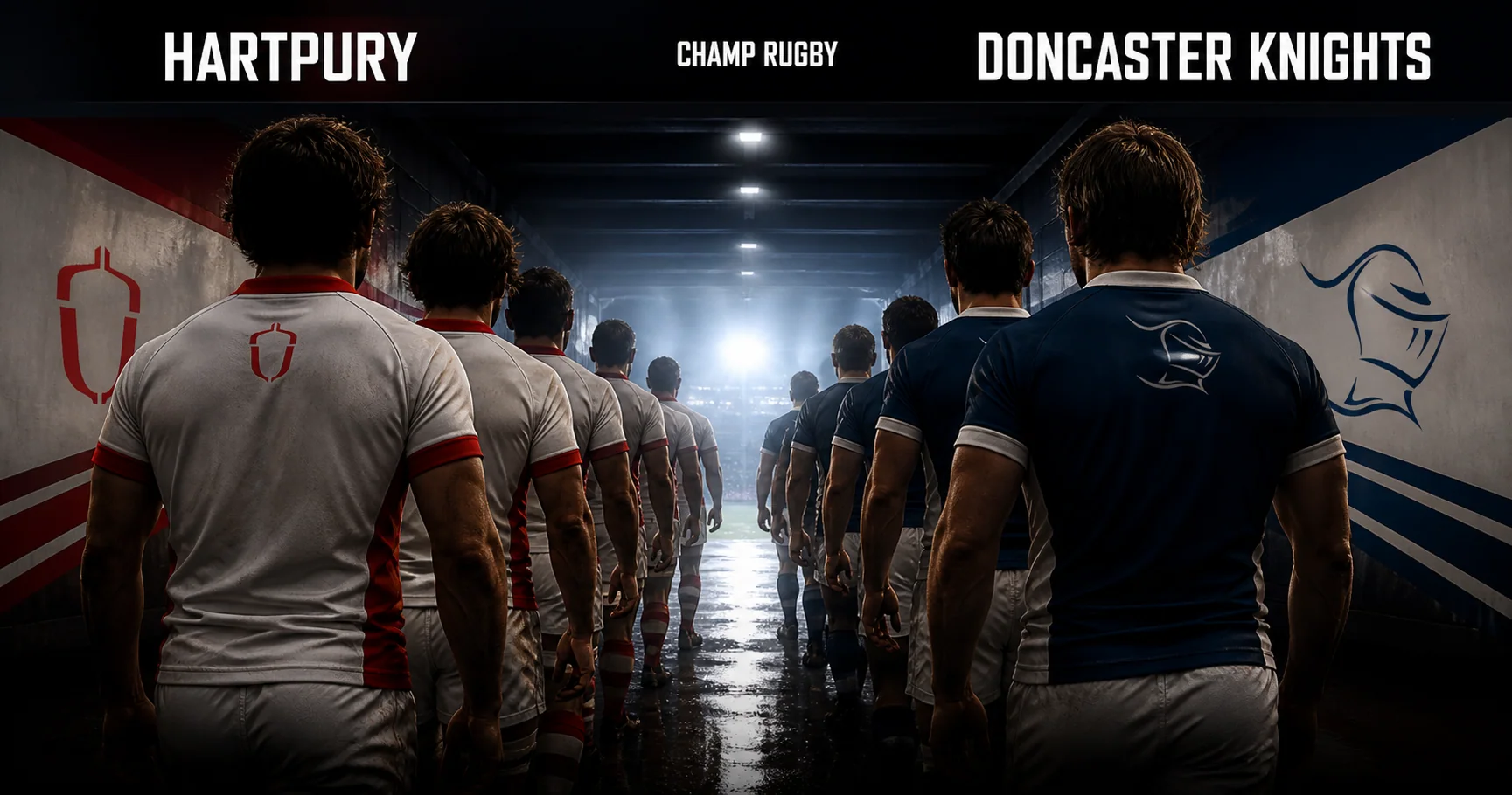Affiche de la rencontre Hartpury contre Doncaster Knights