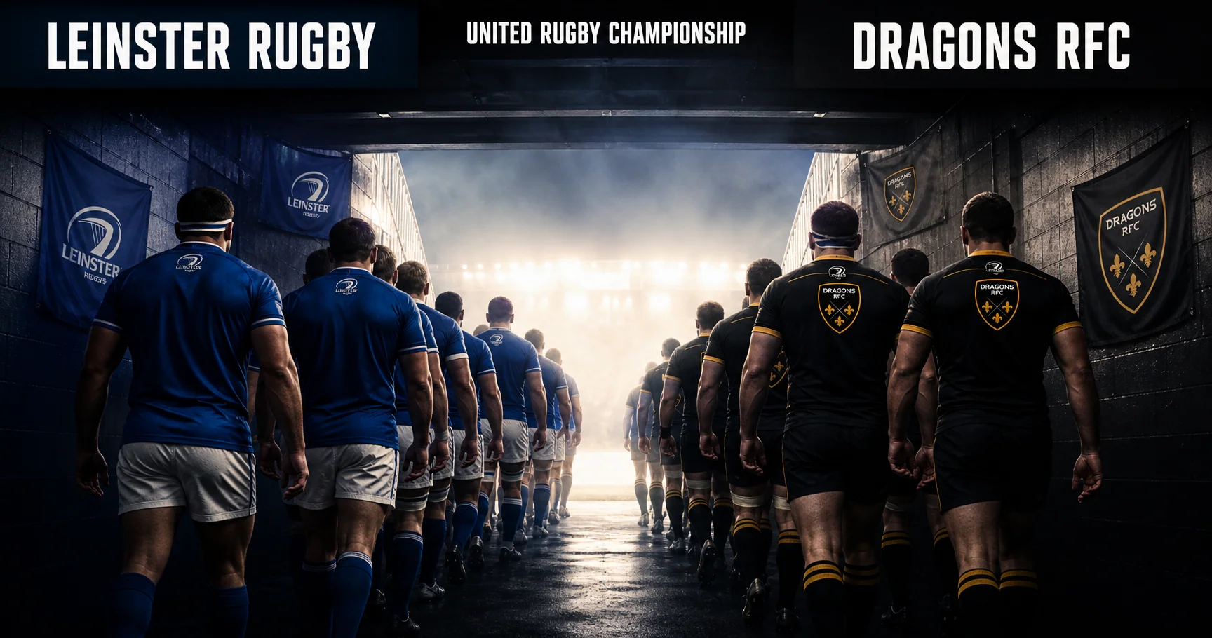 Affiche de la rencontre Leinster Rugby contre Dragons RFC