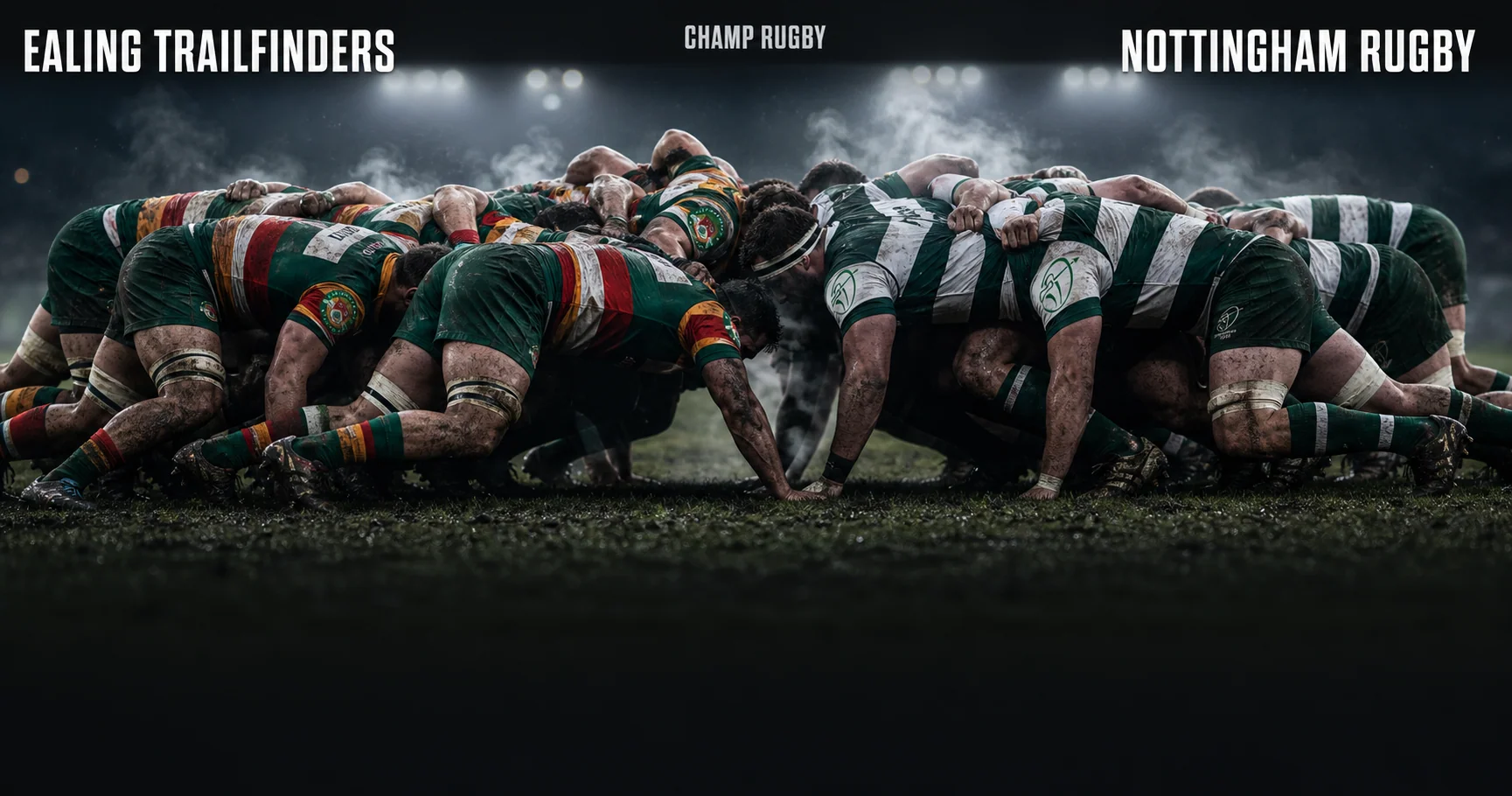 Affiche de la rencontre Ealing Trailfinders contre Nottingham Rugby